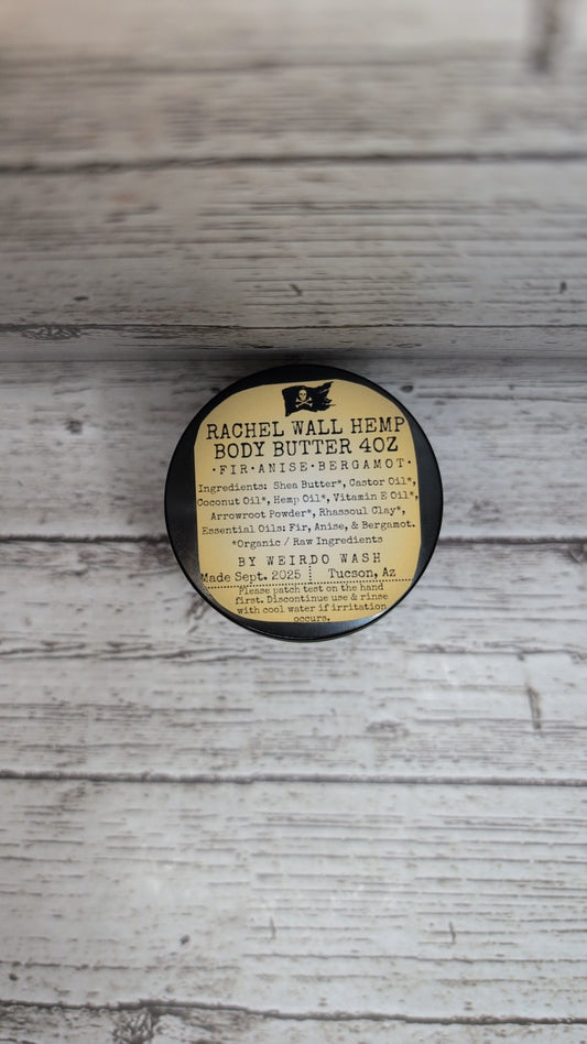 Rachel Wall Hemp Body Butter
