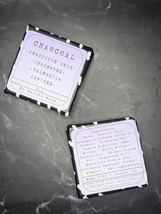 Charcoal & Calendula Soap