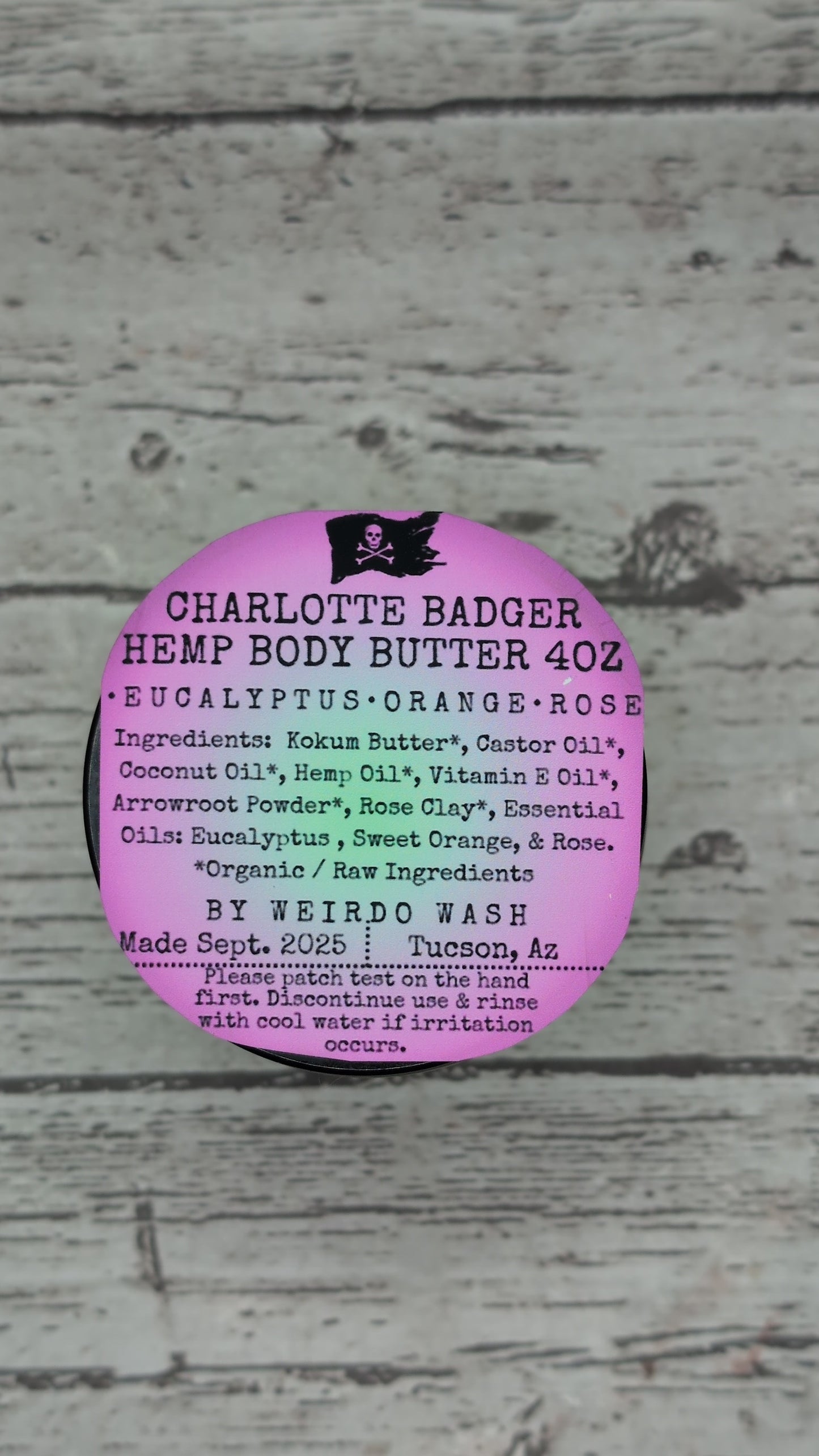 Charlotte Badger Hemp Body Butter