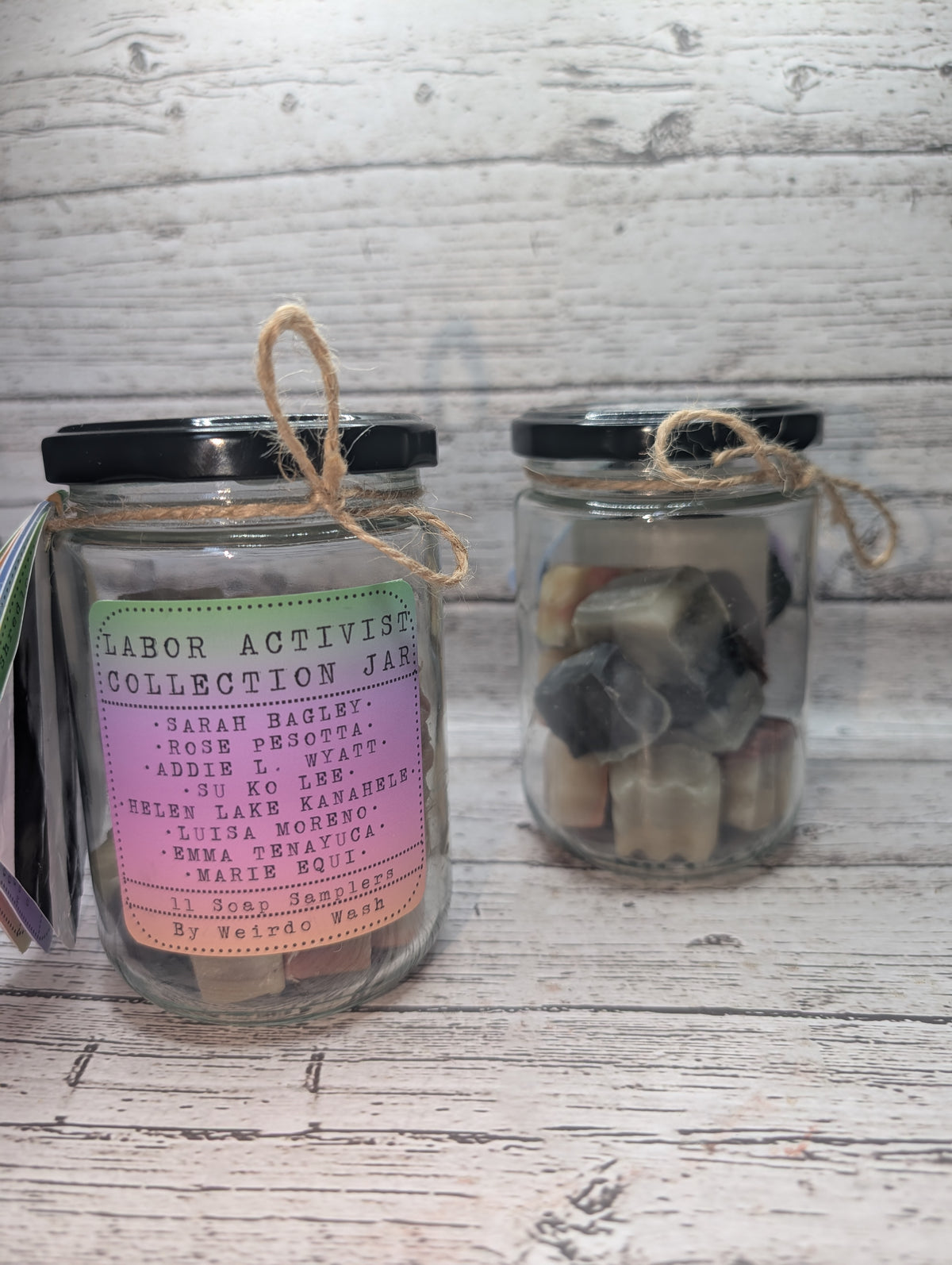 Labor Activist Collection Jar