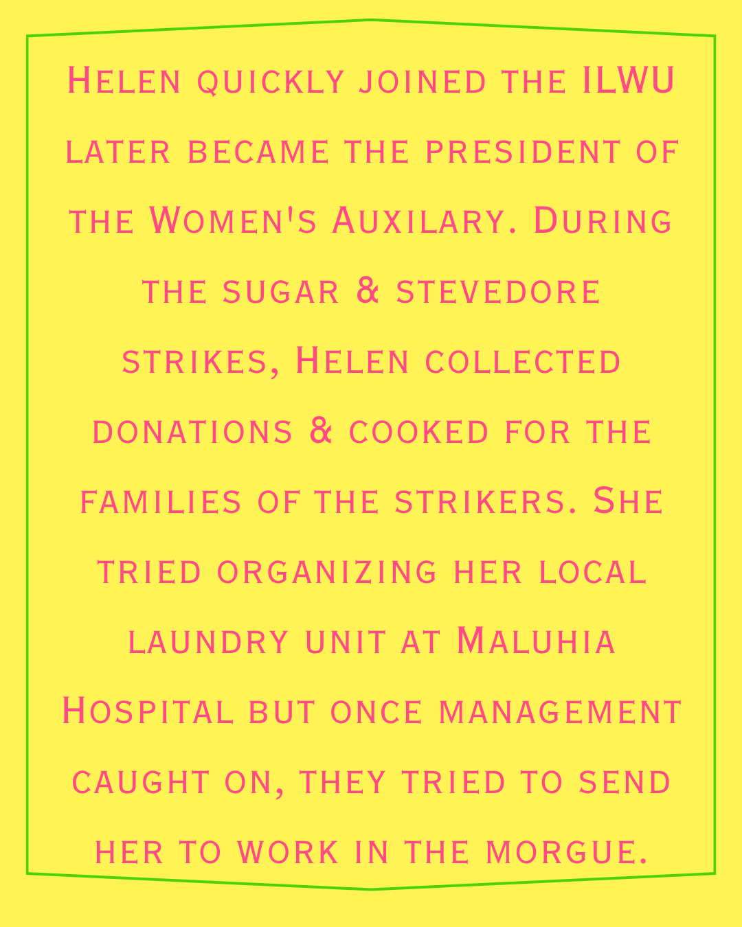 Helen Lake Kanahele Zine