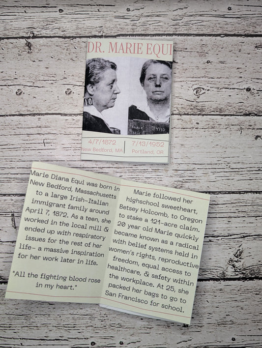 Marie Equi Zine