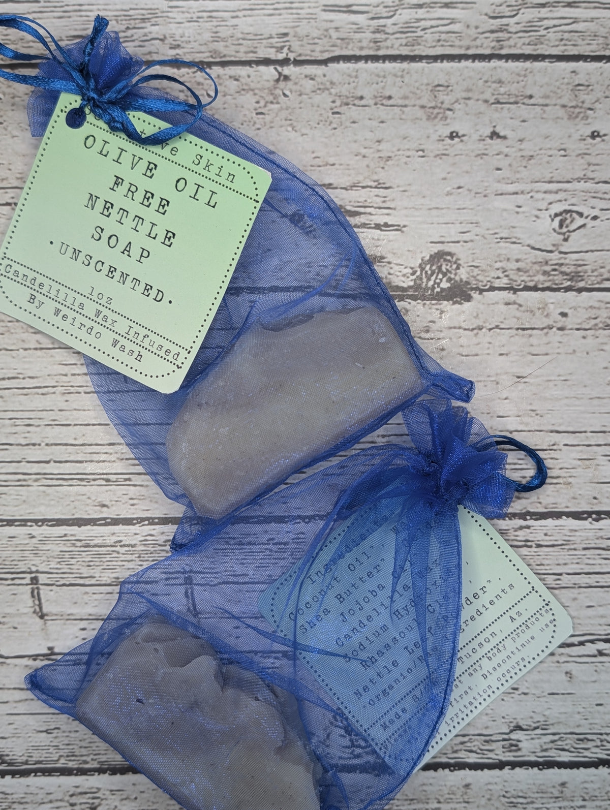 Olive Oil Free Nettle Soap