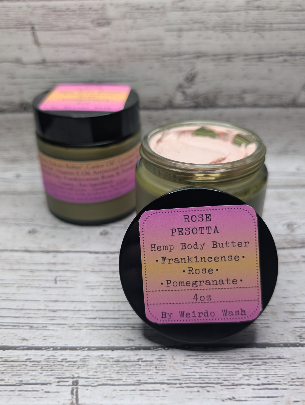 Rose Pesotta Hemp Body Butter