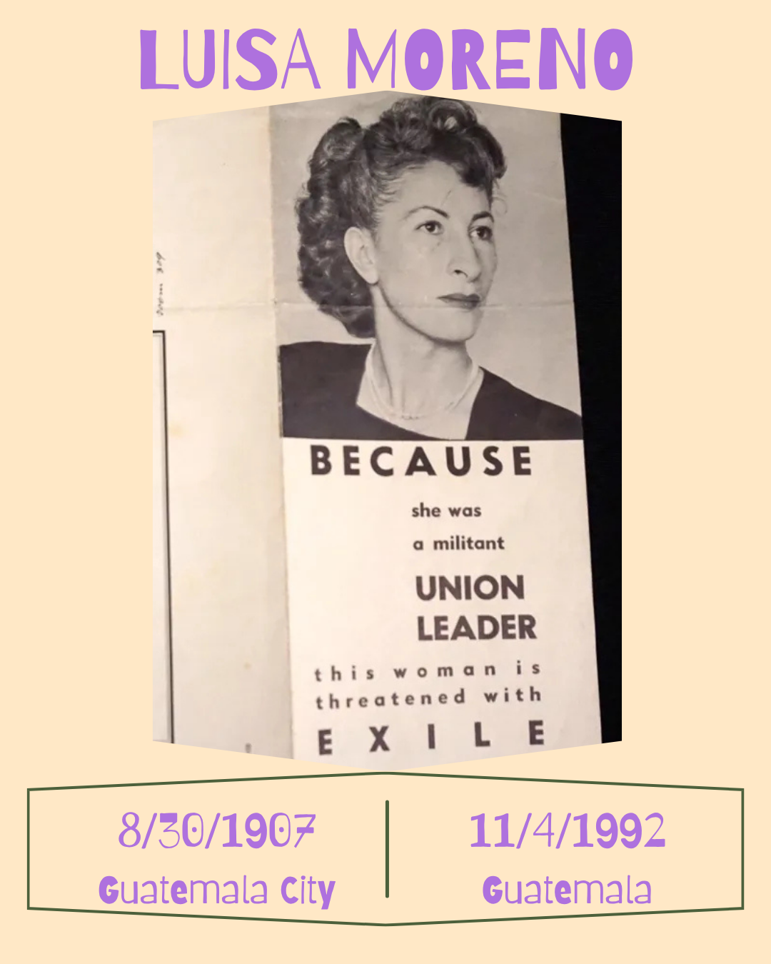 Luisa Moreno Zine