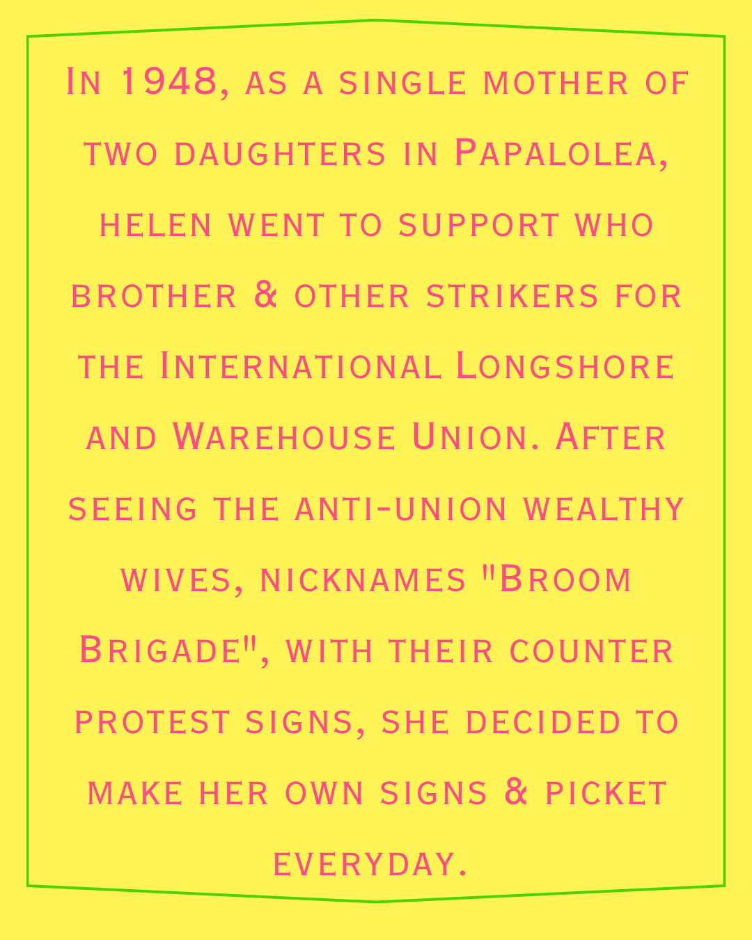 Helen Lake Kanahele Zine