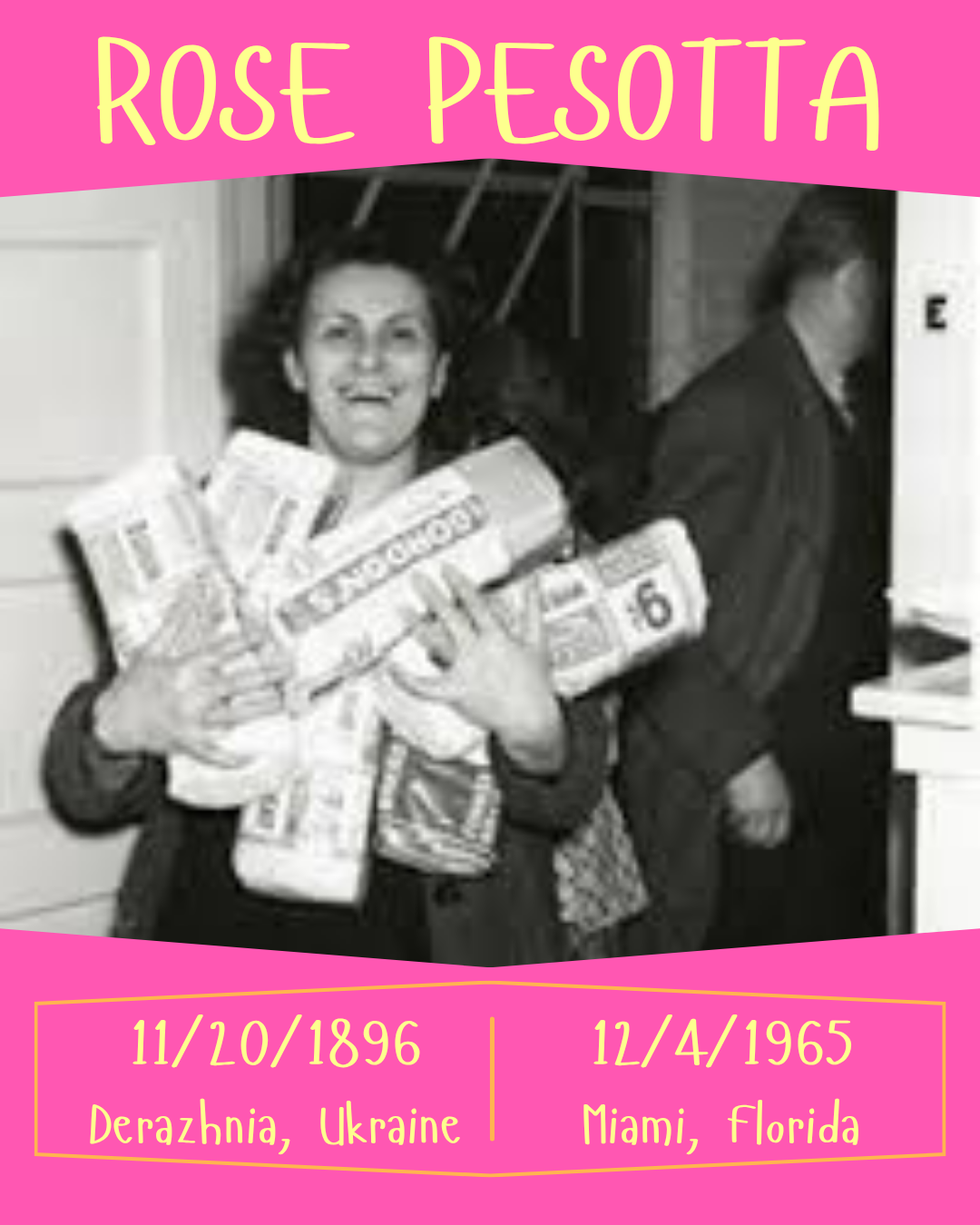 Rose Pesotta Zine