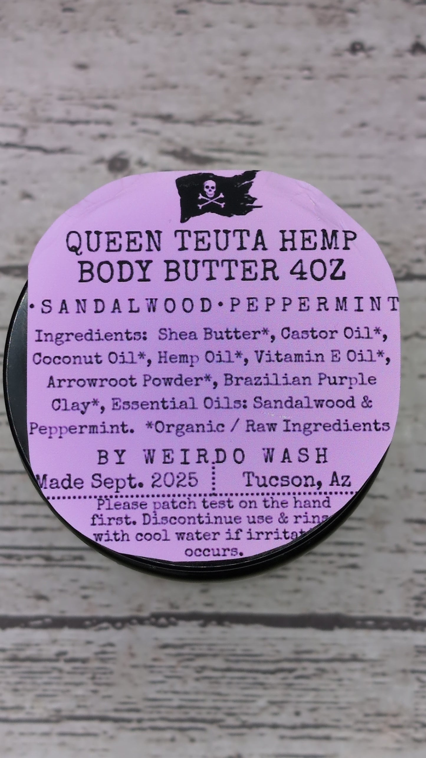 Queen Teuta Hemp Body Butter