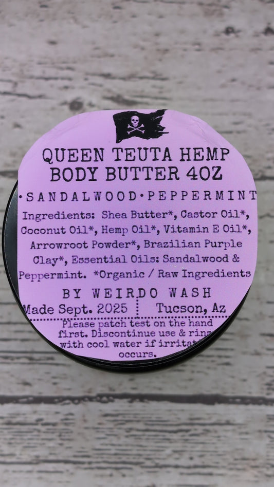Queen Teuta Hemp Body Butter