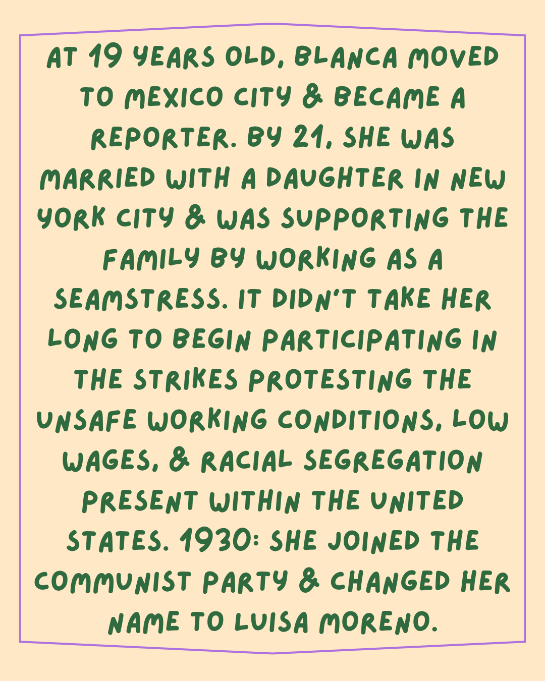 Luisa Moreno Zine
